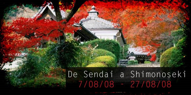 De Sendai a Shimonoseki