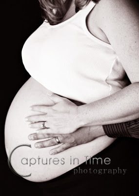 Kansas City Maternity Photography mother's belly