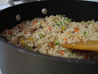 Indo-Chinese Mixed Fried Rice / Mixed Fried Rice