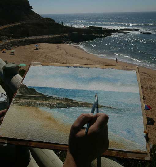 [Lucinda+Gravito,+pintora+de+paisagens,praia+de+Porto+Dinheiro.+02+Agosto+2006.jpg]