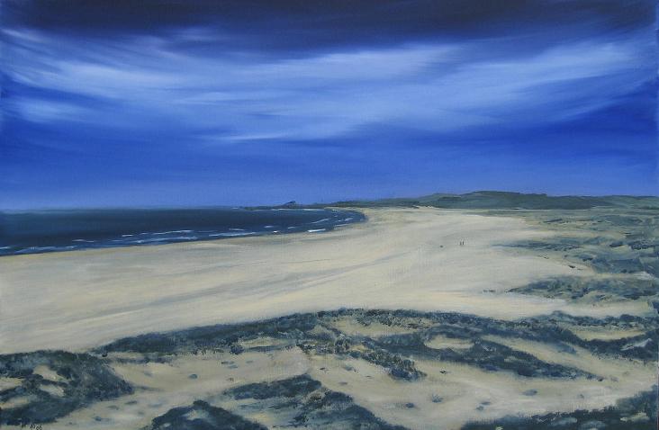 [Bamburgh+from+Ross+Beach+Acrylic+Canvas+30+x+24+Sep+06.JPG]
