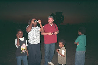 Yours truly at Chisamba during the solar eclipse in Zambia 2001