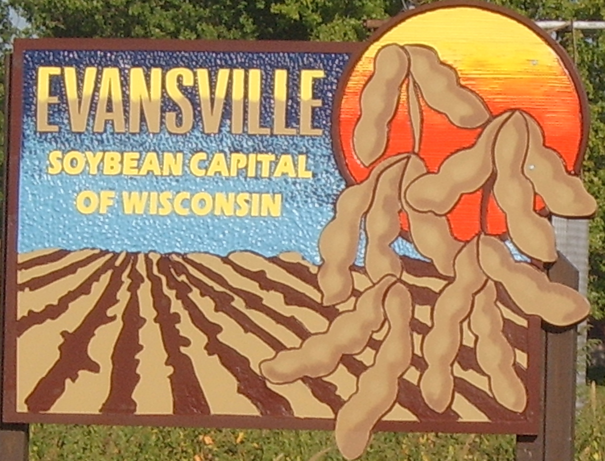 Evansville, Wisconsin-----Soybean Capital of Wisconsin