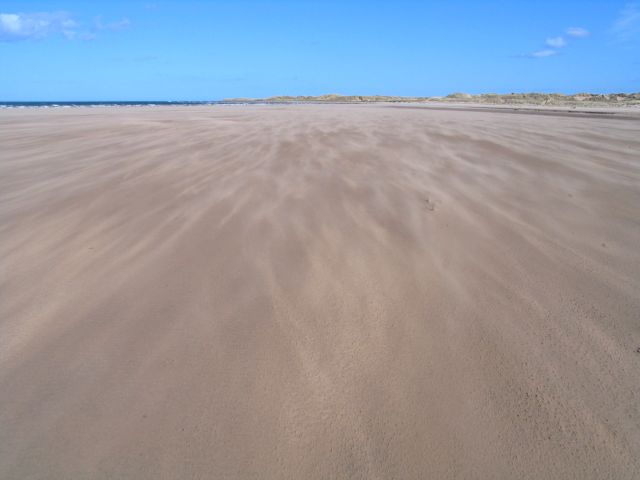 Sands of time, Lindisfarne