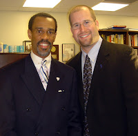 Pastor Glenn Plummer and Rabbi Jason Miller