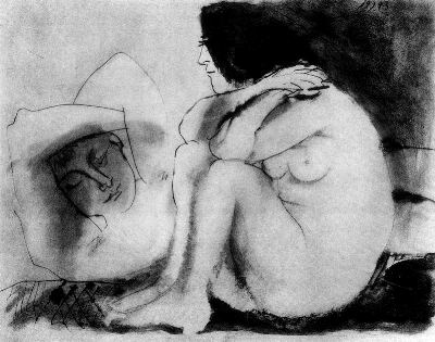 [Pablo+Ruíz+Picasso,+Hombre+dormido+y+mujer+sentada,+1943.jpg]