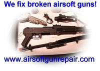 Get Airsoft Gun Upgrades and Repairs