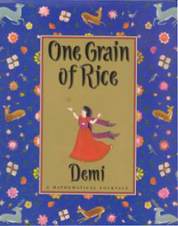 one grain of rice by demi children's book review mathematical concepts math and literature