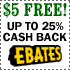 Earn cash back for online purchases