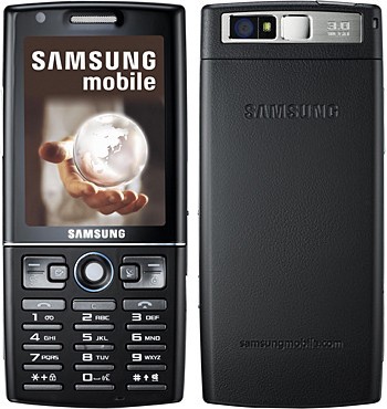 Samsung SGH-i550W Mobile Phone - Front & Rear