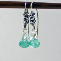 Teal Breeze Knotted Dangle