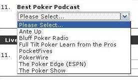 Bluff Magazine's choices for best poker podcast