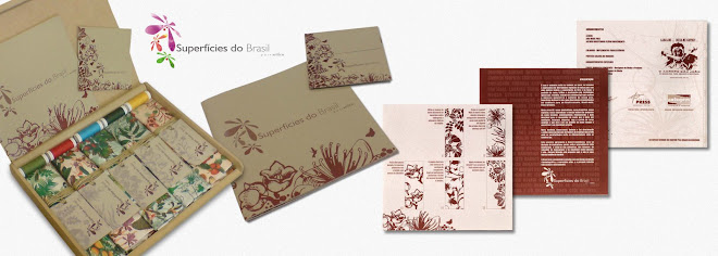 Press kit, catálogo e capa para cd - Superfícies do Brasil