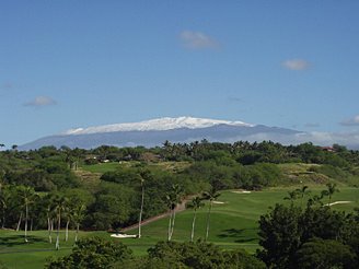 Views of Mauna Kea Golf Course