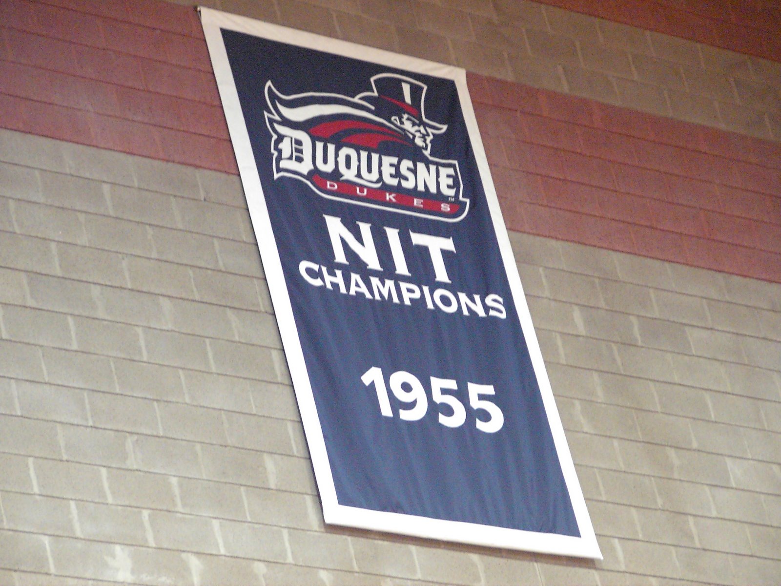 Duquesne's Championship Banner