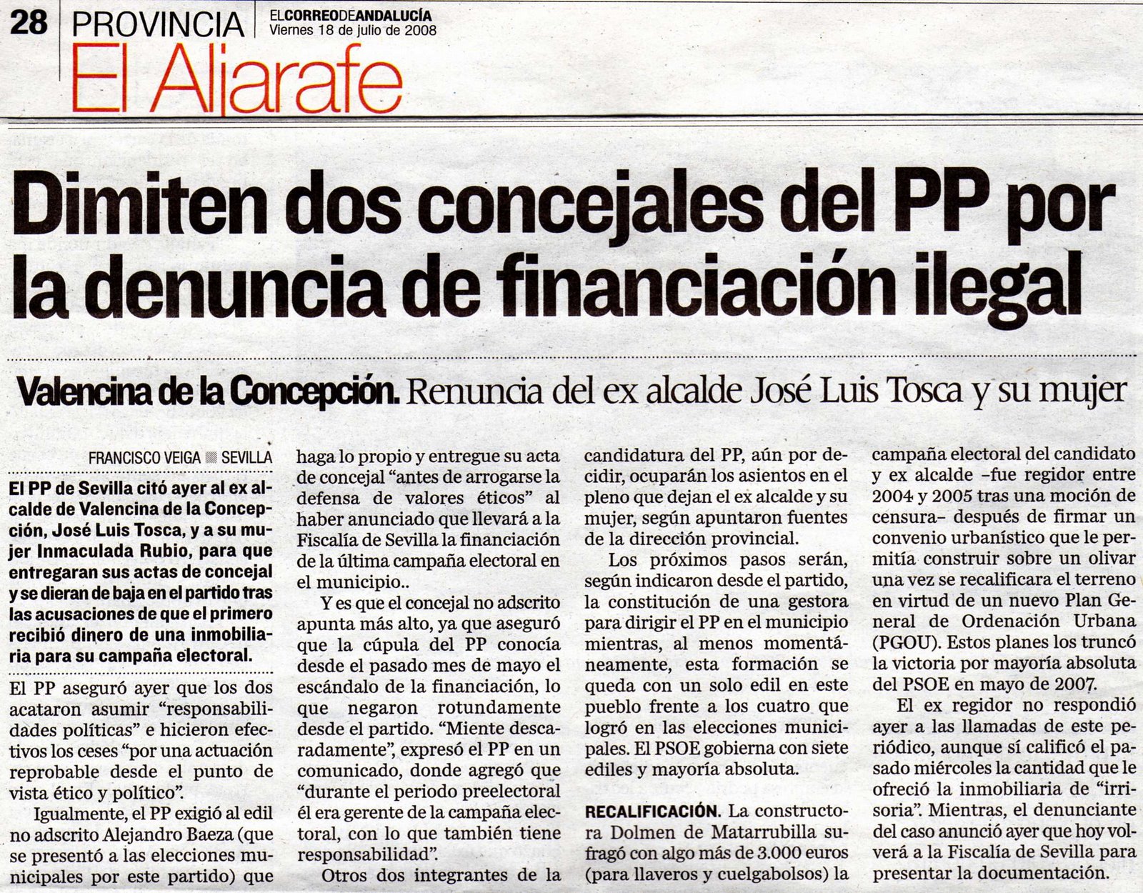 [2008+07+18+CORREO+ANDALUCÃ A+DIMITEN+DOS+CONCEJALES+DEL+PP+POR+LA+DENUNCIA+DE+FINANCIACIÃ“N+ILEGAL.jpg]