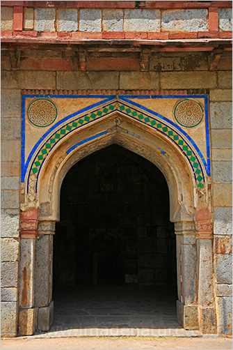 Indian shapes: other side of the arch