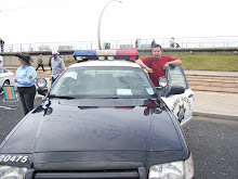 Detroit Highway police patrol car