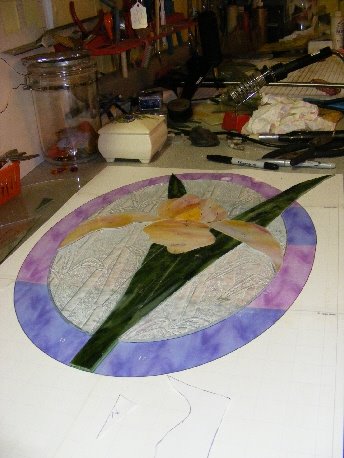 Oval Iris Pattern