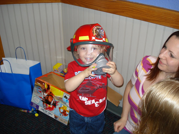 Our Little Firefighter