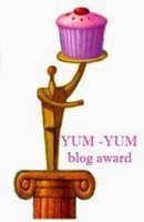 Yum yum blog award