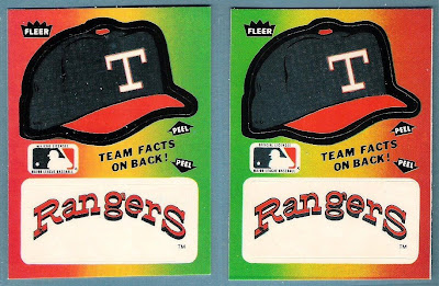 Hat 1984 Fleer Stickers Inserts Houston Astros Team 