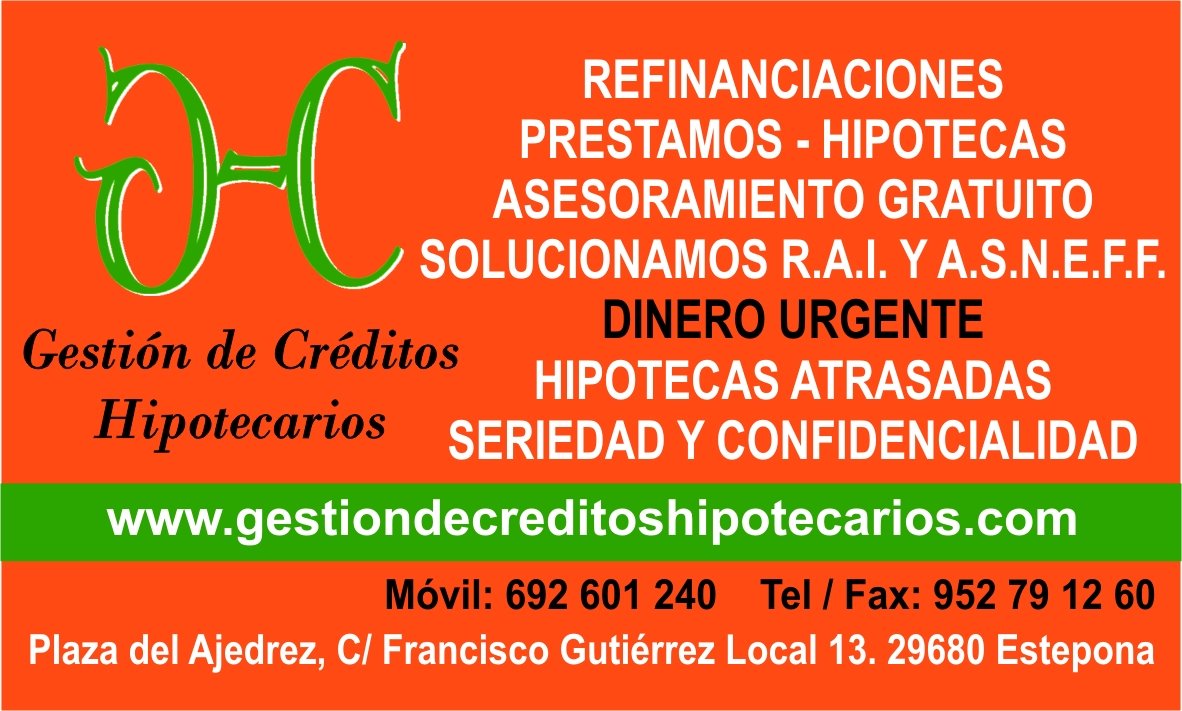 GESTION DE CREDITOS HIPOTECARIOS