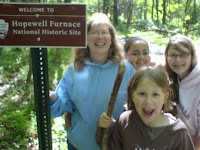 On the Trail - Almost to Hopewell Village