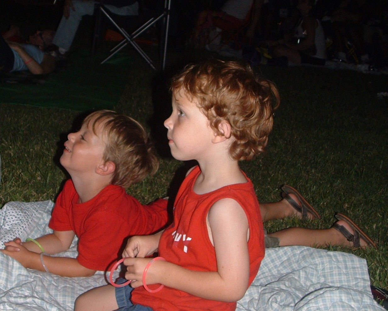 [Fourth+of+July-Noah+&+Colton+watching+fireworks+on+blanket+7-4-08.jpg]