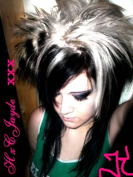 great emo hairstyle