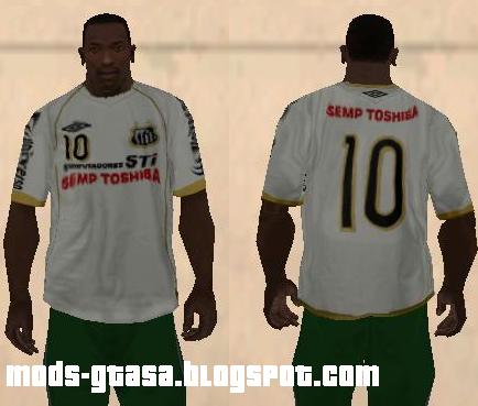 Camisa do Santos F.C