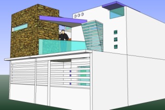 casa lomeli-propuesta original (modelo 3d)