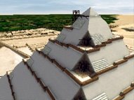 Construcción de las pirámides según Houdin