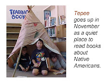 Monthly decorations - tepee