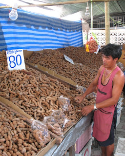 Tamarind for sale at Chalong Temple Fair
