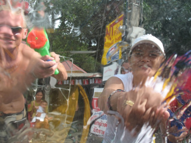 I am quite happy that the Songkran H2O throwing entirely lasts  Bangkok Thailand Place should to visiting; Songkran inwards <a href=