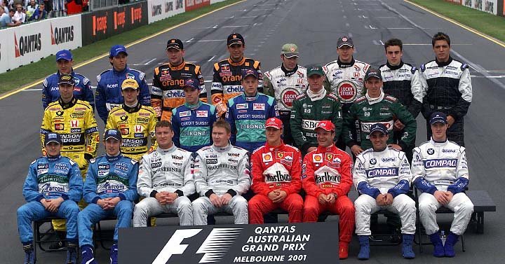 G. P. Australia 2001: Carrera.