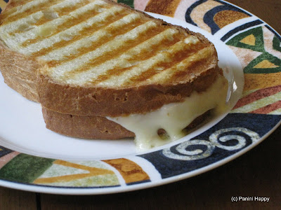 Grilled Raclette Cheese & Honey Panini