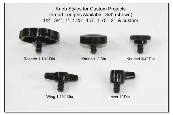 PJ1028: Knob Styles for Custom Projects