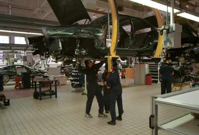 Maserati factory Italy