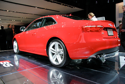 Audi A5 and S5 at the 2007 New York Auto Show