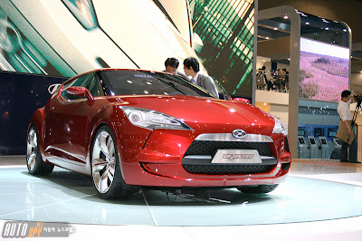 Hyundai Veloster Concept at the Seoul Motor Show