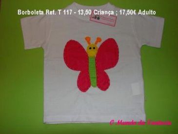 T- shirt Borboleta