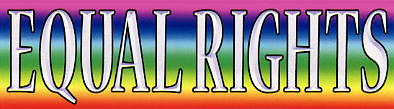 Equal Rights bumper sticker