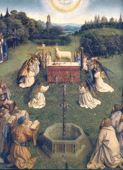 [433px-Ghent_Altarpiece_D_-_Adoration_of_the_Lamb_2.jpg]
