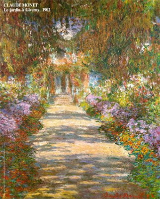 Claude Monet - Garden in Giverny