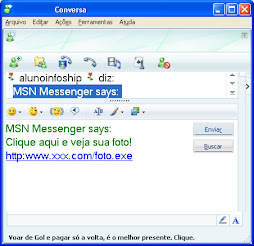 Dicas INFOSHIP: Virus no MSN