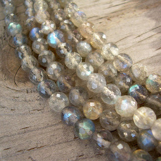 faceted labradorite beads