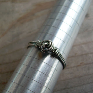 wire knot ring