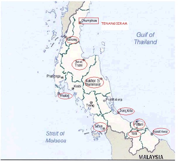 Wilayah Nagara Kedah sebelum serangan Musuh Bisik tahun 1821.